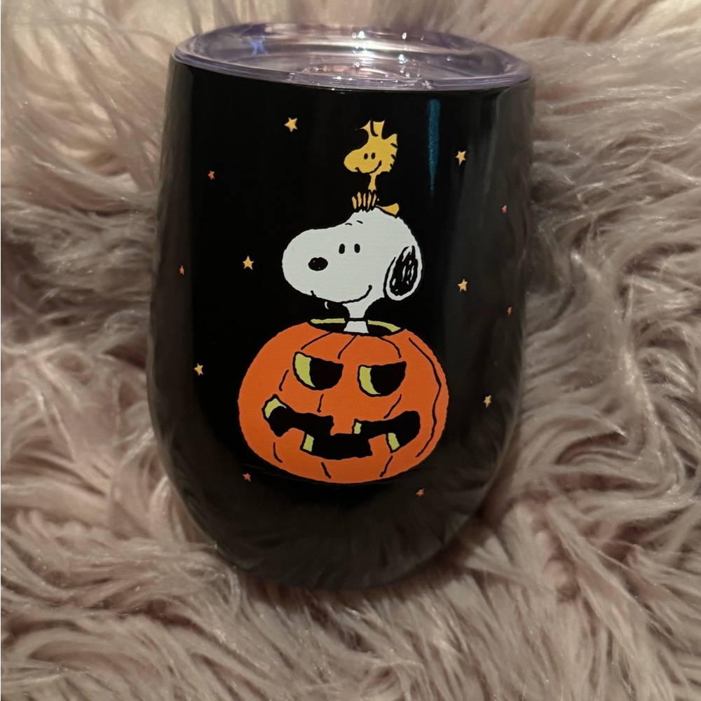 Snoopy Halloween tumbler